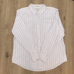 L.L. Bean Men's Wrinkle-Free Kennebunk Sport Shirt, Traditional Fit Check